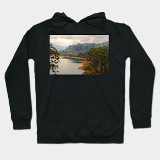 Forest and lake around Dalhouisie, Sri Lanka Hoodie